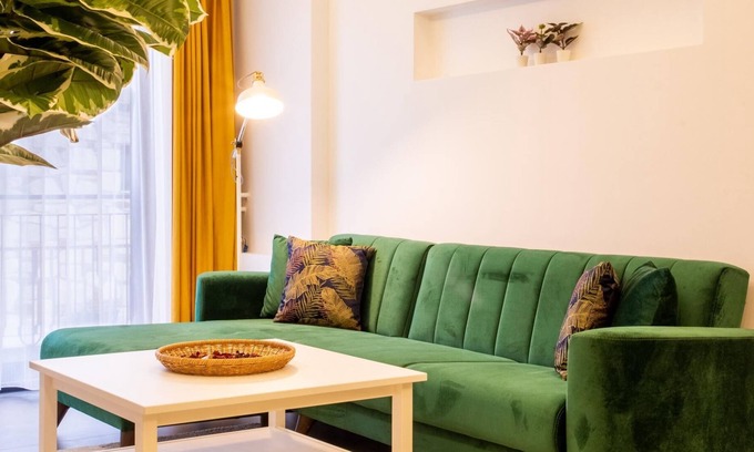 Iskele Mahallesi Appartement | Luminous Flat with Sea View in Izmir
