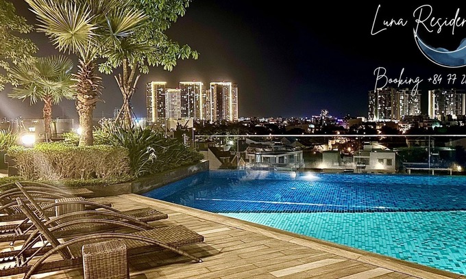 Thu Thiem Appartement | Luna Residence - Swimming Pool spacious for family