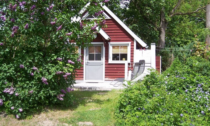 Hanshagen Cabine | Hut Lundholm dans la campagne et à proximité du Bodden