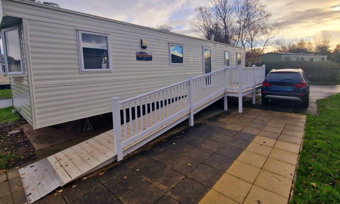 Prestonpans Maison | Lux Caravan with Sea view Own parking spot and Terrace