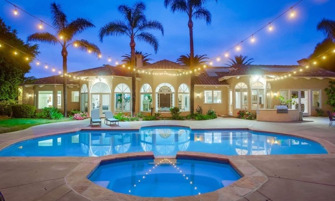Poway Maison | Luxe & Spacious Oasis: Pool/Spa, Tennis, Mini Golf
