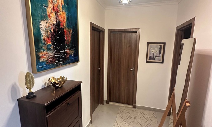 Marsa Matruh Chalet De Ski | Luxury 3-bedroom chalet with wide garden at Amwaj - fully air conditioned - Pool