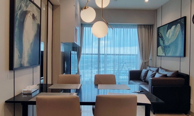 Bumi Serpong Damai Appartement | Luxurious 3-bedroom apartment in beautiful BSD. Stunning Views, Modern Amenities