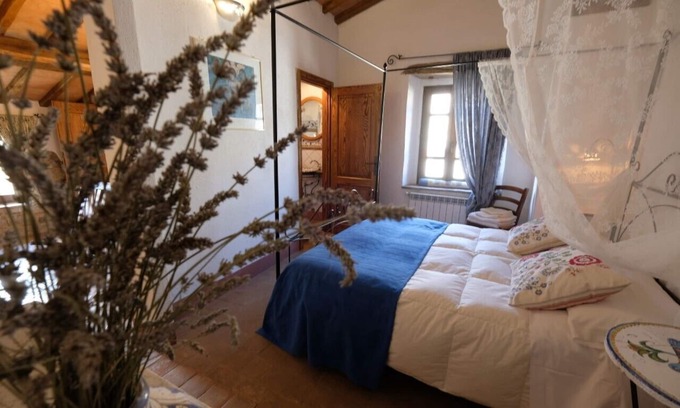 Castiglione d'Orcia Maison | Casale Sopra Les thermes de Bagni San Filippo
