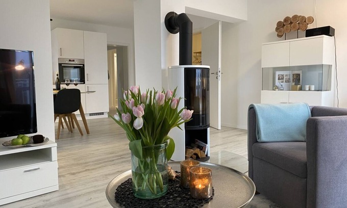 Lietzow Appartement | Luxurious apartment with balcony, roof terrace and breathtaking water views