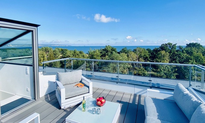 Prora Appartement | Luxurious beach penthouse: your dream vacation in Binz/Prora