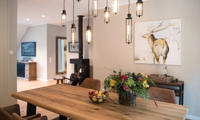Friedeburg Appartement | Luxurious Beninga vacation apartment in Karl-Georgs-Forst; dogs welcome