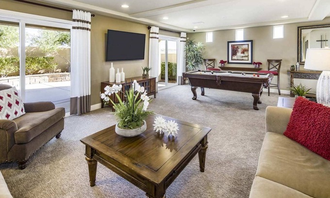 Enterprise Villa | Luxurious Designer Retreat with Pool Table Lounge, Near Strip