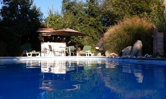 Varvolgy Maison | Luxueuse maison de vacances avec piscine chauffée, à 10 minutes en voiture du lac Balaton