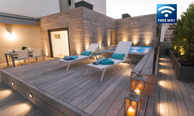 Palma de Mallorca Copropriété | Luxueux Penthouse, avec piscine privée dans le centre de Palma de Majorque