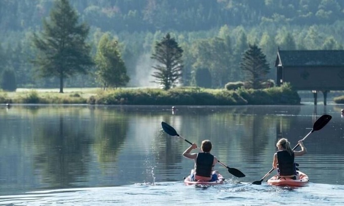 Saint-Faustin-Lac-Carre Maison | Luxurious Scandinavian Golf Chalet + Private Spa