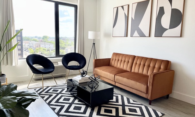 Elizabeth Appartement | Luxury 1 Bdrm King-mins to NYC,EWR, PRU,NJPAC,Dwntwn Newark, MetLife