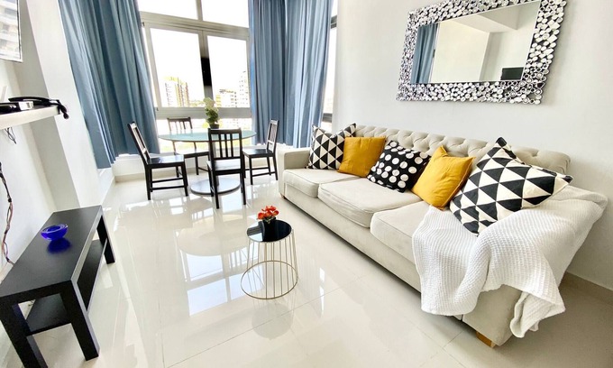 Downtown Santo Domingo Copropriété | luxury 1br , Pool, Gym, proche Agora Mall