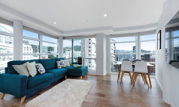 Te Aro Appartement | Luxury 2 Bedroom at the Pinnacles on Victoria St