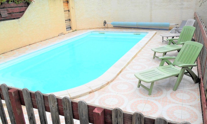 Saint-Clement Villa | Villa 210 m2 piscine privée Sommières - 4 étoiles - Clévacances 3 clés -