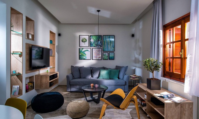 Hersonissos Centre Appartement | Luxe 3 BR, 120 m². maison dans le centre de Hersonissos, à 1 minute de la mer.