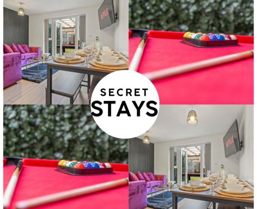 Birmingham City Centre Appartement | Luxury 5 bedroom House With FREE Parking and Pool Table