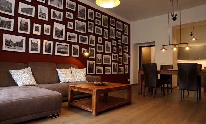 Smichov Appartement | Appartement de luxe au centre-ville de Prague Anděl!