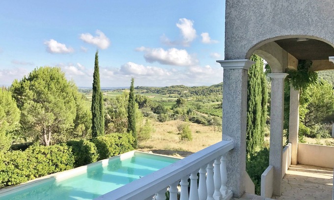 Montouliers Villa | Villa d'architecture de luxe ***** avec de belles vues panoramiques