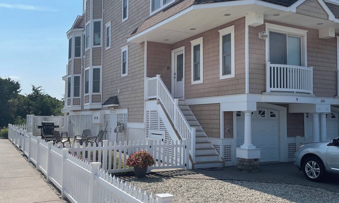 Sea Isle City Maison | Front de mer de luxe avec vue spectaculaire sur l'océan et la baie