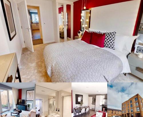 Bordesley Appartement | Luxury Business Apartment with Patio by Ah! Living - Birmingham City Centre