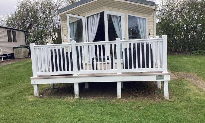 Port Seton Station Balnéaire | Luxury caravan at Seton Sands