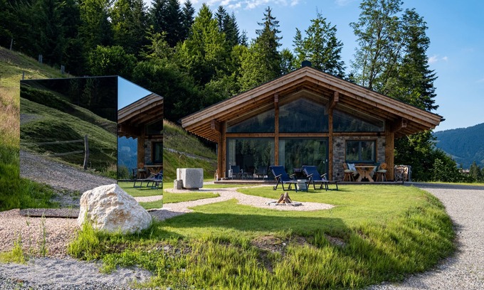 Sankt Johann in Tirol Chalet De Ski | Chalet de luxe avec étang de baignade et sauna