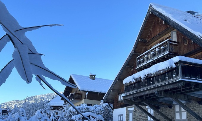 Megeve Chalet De Ski | Chalet de Luxe à 2 min des remontées mécaniques - retour ski aux pieds !
