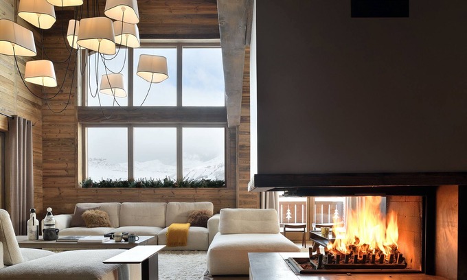 Crest-Voland Chalet De Ski | Luxury chalet, ski-in ski-out, Nordic bath and billiards
