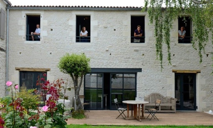 Marsilly Maison | Demeure charme luxe 8km La Rochelle ile de ré, piscine, sauna classée 5*