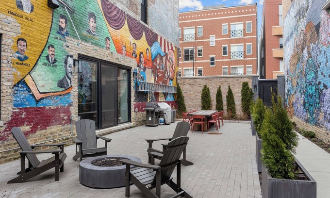 Wicker Park Appartement | Luxury Chicago 2 Story Condo: 10 Mins to Downtown