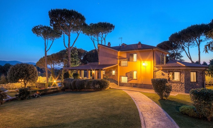 Zagarolo Villa | MAISON DE CAMPAGNE DE LUXE près de ROME - piscine, bains turcs, sauna, gymnase et ...