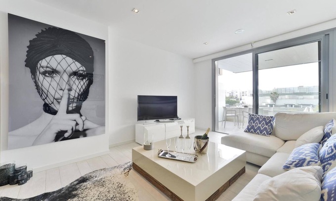 Talamanca Appartement | Bel appartement de luxe dans le port de plaisance d'Ibiza, Ibiza