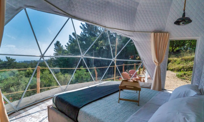 Armenistis Maison | Luxury dome tent in Ikaria Ap'esso 1