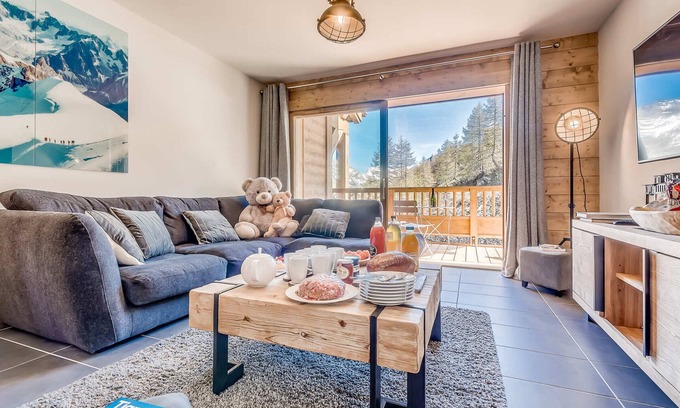 Les Boisses Appartement | Apartamento Tignes-Les Boisses, 4 dormitorios, 8 personas