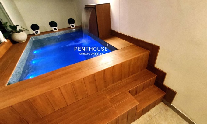 Miraflores Copropriété | LUXURY DUPLEX PRIVATE HOT SWIMMING POOL Miraflores