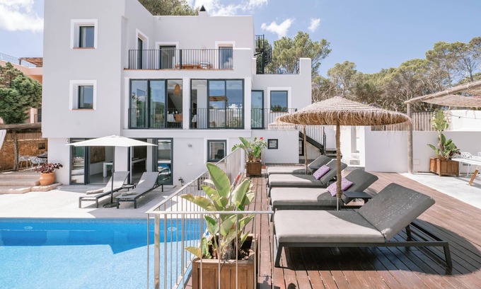 Cala Vadella Villa | Villa de luxe avec piscine privée chauffée et vue sur la mer, à 5 minutes à pied de la plage