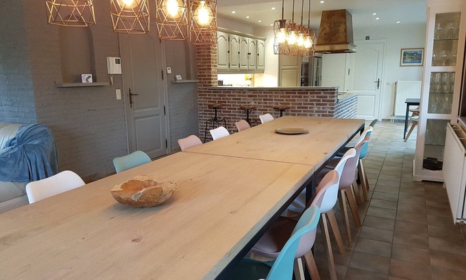 Goeferdinge Villa | Maison de vacances de luxe 16 p avec jacuzzi, sauna, grand jardin - Ardennes Flamandes