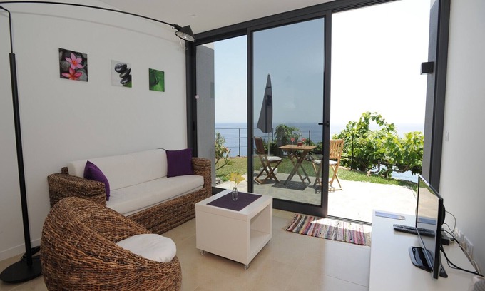 Arco da Calheta Maison | Prestige-Maison-Vue mer-Douche-Casa Nenufar