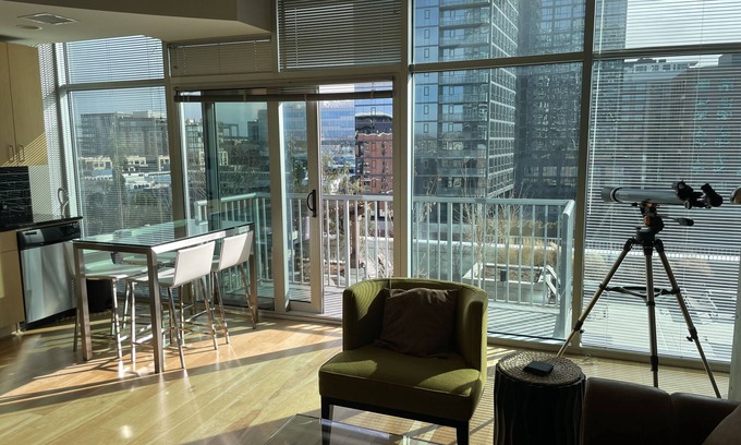 LoDo Copropriété | Lodo Denver High-Rise de luxe avec une vue imprenable sur Denver, à distance de marche de la gare Union