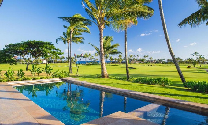 Poipu Maison | Luxury Ocean View 4 Bedroom Home in Kukuiula- Alekona Kauai