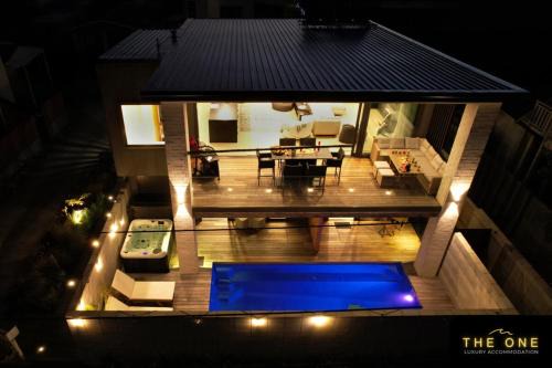 Papamoa Beach Maison | Luxury Papamoa Beach House with Pool and Spa Pet Friendly