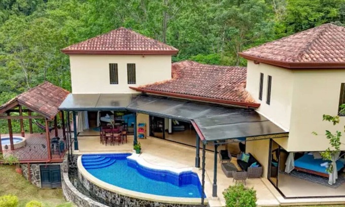 Tres Rios Maison | Luxury Pura Vida Estate with Private Waterfall, Ocean Views and Jungle Trails