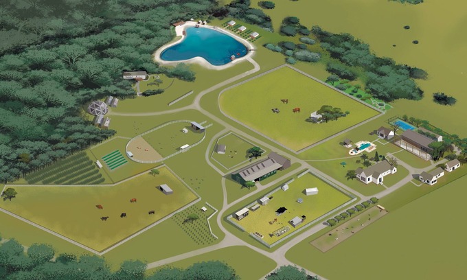 Burton Appartement | Luxury Ranch Resort & Event Venue Near Roundtop - Sleeps 57