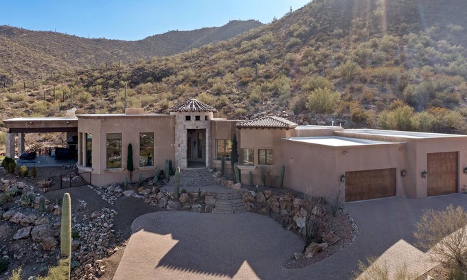 Twin Hills Estates Maison | Villa de luxe avec piscine à débordement chauffée et spa à proximité du club de golf de Starr Pass