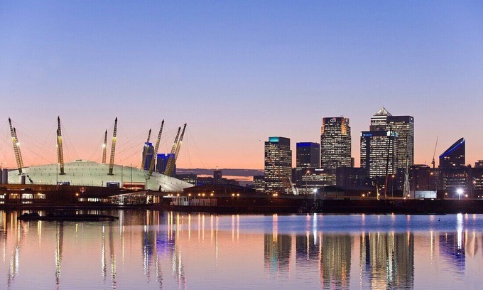Canary Wharf Lit Et Petit-Déjeuner | Luxury Room With City view