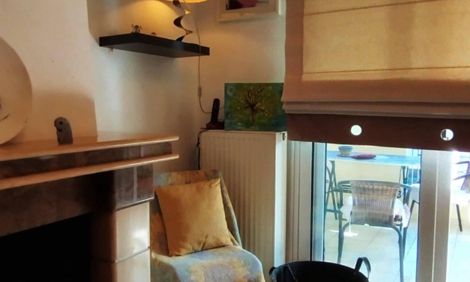 Nei Pori Appartement | Luxury Seaside Retreat in Platamonas – Steps from the Beach & Castle View