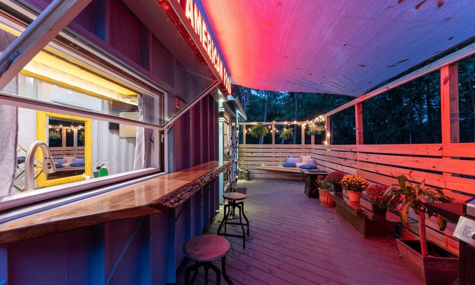 Warrenton Maison | Luxury Shipping Container that is Dog Friendly.