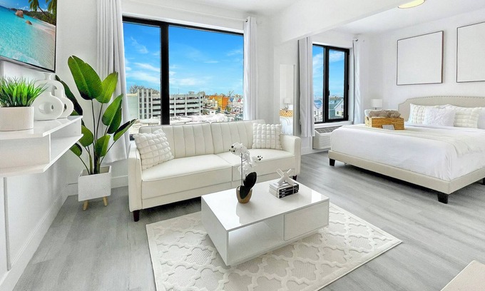 Elizabeth Appartement | Luxury Studio Apartment-near NYC, EWR, Prudential, NJPAC, Dwntwn Newark, MetLife