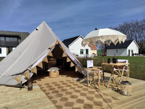 Sjorup Autre | Luxury Tent with Restroom and shower, close to the Beach